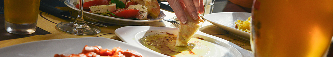 Eating Deli at Pino's Deli restaurant in Greece, NY.